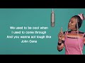 Sho Madjozi-JOHN CENA (Easy lyrics)