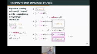 Thesis defense – Automated Verification of Systems Code using Type-based Memory Abstractions