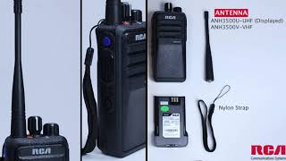 RCA RDR2500 Series Two-Way Radio Unboxing Video