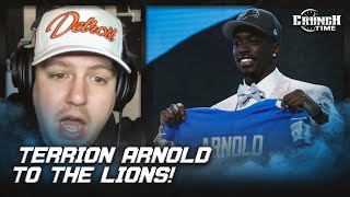 Detroit Lions TRADE UP for Terrion Arnold, Steal of the Draft!