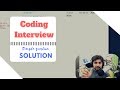 Coding interview problem and solution - Reverse a String