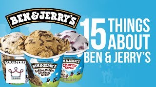 15 Things You Didn't Know About BEN & JERRY'S