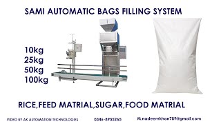 Sami Auto bags filling system 10kg, 25kg and 50kg