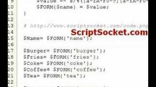 Perl Tutorial 37 - Parse a Form where Method=Post