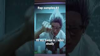 Rap beats and the original song part 1 #rap #music #shorts