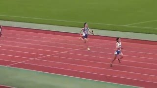 2016京都市中学校陸上春季大会　女子4×100mリレー決勝