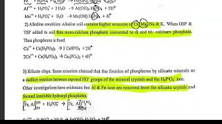 Possible reaction of OSP, TSP \u0026  DAP after application to soils#chemistry  #reaction_in_soil