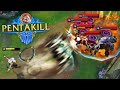 TOP 50 AMAZING LEAGUE OF LEGENDS PENTAKILLS OF 2021!