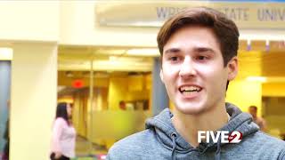 WDTN: Wright State students and staff are celebrating the big win