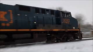 CSX GE ES44AH 3082 On The Ex New York Central Main