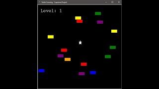 Road Crossing Game in python Turtle