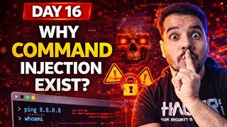 Day 16 Why Command Injection Exists? 🔥 Command Injection Explained | Bug Hunting | hacker vlog