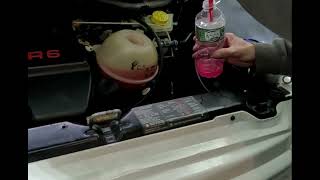 How to replace the coolant reserve tank on a 2000 VW Eurovan