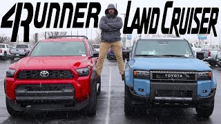 Which Is The Better Buy? (2025 Toyota 4Runner vs 2025 Toyota Land Cruiser)