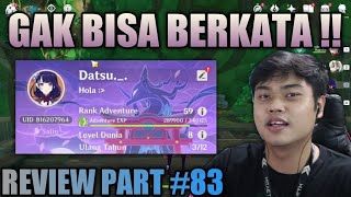 ROASTING AKUN AR 59 ISI NYA DAH LAH :)  - GENSHIN IMPACT INDONESIA #83