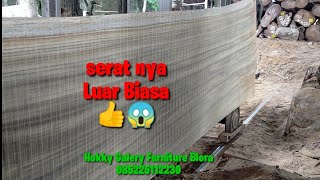 Sawmill.Luar Biasa Kayu Jati Serat Lurus, Feeling tepat👍kayu Jati TPK Blora 2.Indonesian Teak Sawing