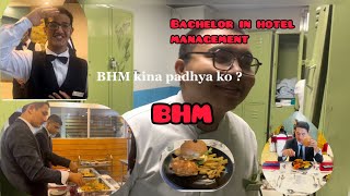 A day in BHM student in Nepal ||  Bachelor in Hotel Management  in Nepal ||best collage in kathmandu