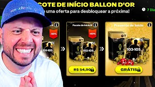 CHUVA de CARTAS nos PACK open FC MOBILE 25!!!