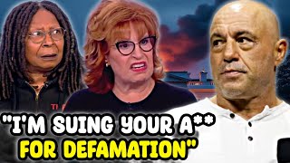 The View CANCELED As Joy Behar GETS SUED After She ATTACKED & DEFAMED Joe Rogan With MISINFORMATION