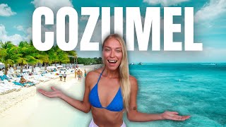 24 HOURS ON COZUMEL ISLAND MEXICO 🇲🇽 (What to do on the seaweed free island!)