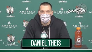 Daniel Theis Postgame Interview | Celtics vs Grizzlies | Jaylen Brown