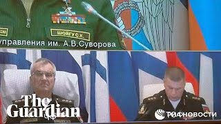 Russia releases footage of Black Sea commander Ukraine said it had killed