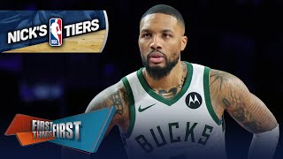 Bucks trying to avoid disaster, maybe Nick's Tiers was wrong about Lakers | NBA | FIRST THINGS FIRST