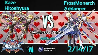 AniClash V Day Waifu Wars - Frost Monarch/Arklancer vs Hitoshyura/Kaze Winner's Finals - BBCF