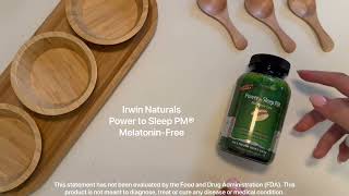 Irwin Naturals Power to Sleep PM® Melatonin-Free - 50 Liquid Soft-Gels