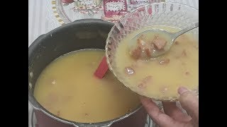 Caldo de mandioca ou macaxeira  com calabresa, fácil delicioso ideal para os dias frios