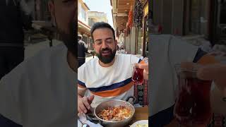 #diyarbakır kahvaltısı diye bir gerçek var hemde sur’da #cigkofte #youtubeshorts #etliçiğköfte