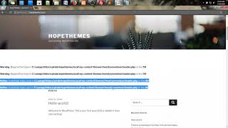 Wordpress - How to fix / hide PHP errors in wordpress