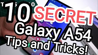 Samsung Galaxy A54 5G Tips and Tricks Hidden Features in English A55