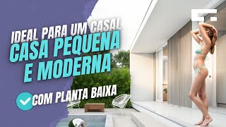 🏡 CASA Pequena e Aconchegante | Perfeita para casal | Com Planta Baixa ❤️