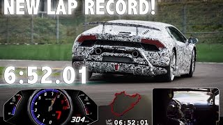 Lamborghini Huracán Performante Sets New 6:52.01s Lap Record at the Nürburgring