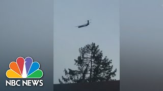 Stolen Plane's Flight Captured On Video By Witnesses | NBC News
