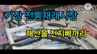 한가위를 앞둔 기장 공설시장/해산물이 천지빼까리 #기장시장 #재래시장 #공설시장