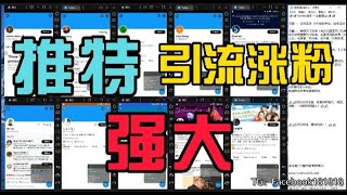 Twitter疯狂涨粉？Twitter怎样引流？超级简单的引流工具（最强引流脚本）|让引流简单粗暴