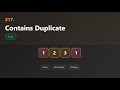 217. Contains Duplicate | LeetCode | Java + HashSet | Day #1