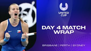 Day 4 Match Wrap | United Cup 2023
