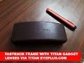 Fastrack frame withTitan Gadget lenses  purchased via online  Titan eyeplus |unboxing and review|