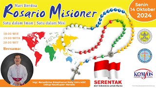 Rosario Misioner, Senin 14 Oktober 2024 Bersama Uskup Keuskupan Manado