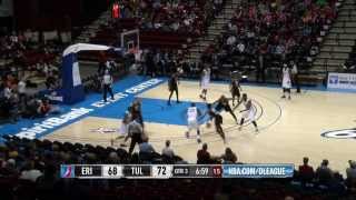 Terrence Jennings with a nice double-double (18 pts, 11 rbs) vs. Tulsa66ers