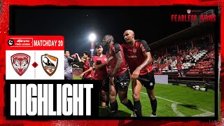 HIGHLIGHTS - THAI LEAGUE  : 2024/25 ((MATCHWEEK 20)MUANGTHONG UNITED 2-1 CHING RAI UNITED