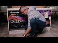 hisense oled tv unboxing tips and tricks