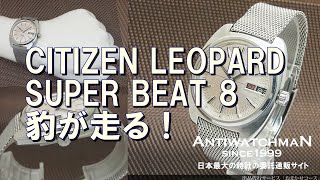 CITIZEN LEOPARD SUPER BEAT 8 豹が走る！ シチズン レオパール