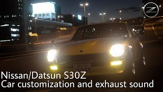 GT7 (PS4) NISSAN Fairlady Z 432 '69 Car customization and exhaust sound