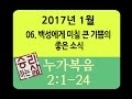 [구속사로 조망한 성경연속강해] 누가복음  06 (눅 2:1-24) [승리하는 삶]