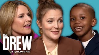 The "Corn Kid" (Tariq) Interviews Drew Barrymore and Savannah Guthrie | The Drew Barrymore Show