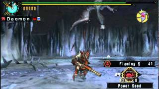 MHP3 HR Gigginox VS LBG Solo - Monster Hunter Portable 3rd